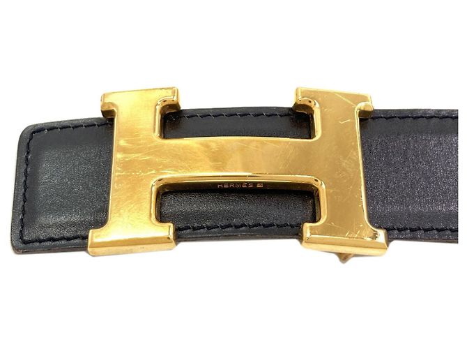 Hermès Hermes Constance H-Belt Black Dark brown - view 4