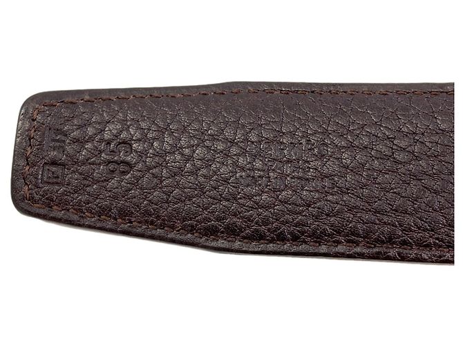 Hermès Hermes Constance H-Belt Black Dark brown - view 5