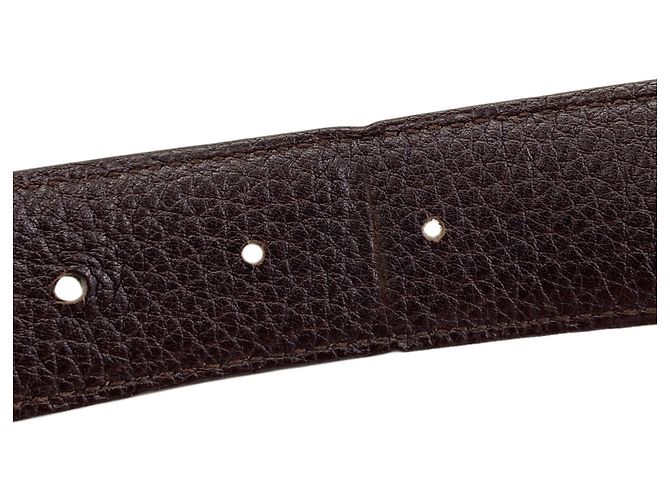 Hermès Hermes Constance H-Belt Black Dark brown - view 7