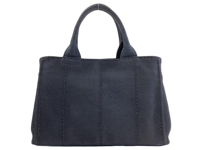 Borsa a mano 2-Way Prada Canapa Mini Nero - vista 2