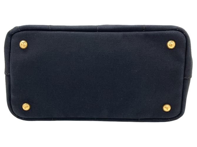 Borsa a mano 2-Way Prada Canapa Mini Nero - vista 4
