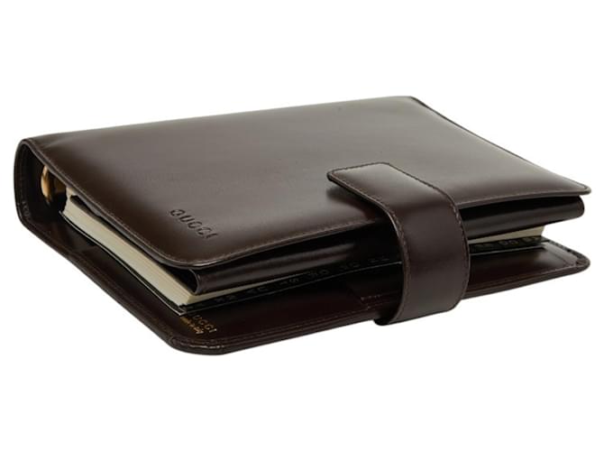 Gucci Life Organizer System Planner Marron - vue 4