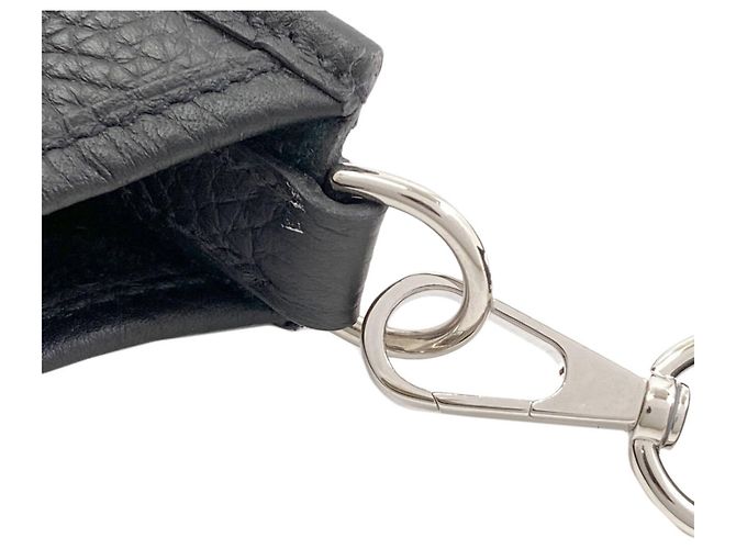 Hermès Borsa a tracolla Hermes Evelyne TPM Nero - vista 10