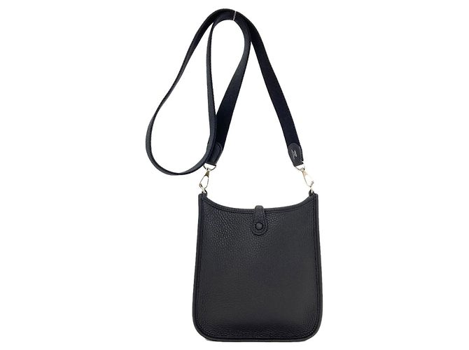 Hermès Borsa a tracolla Hermes Evelyne TPM Nero - vista 2