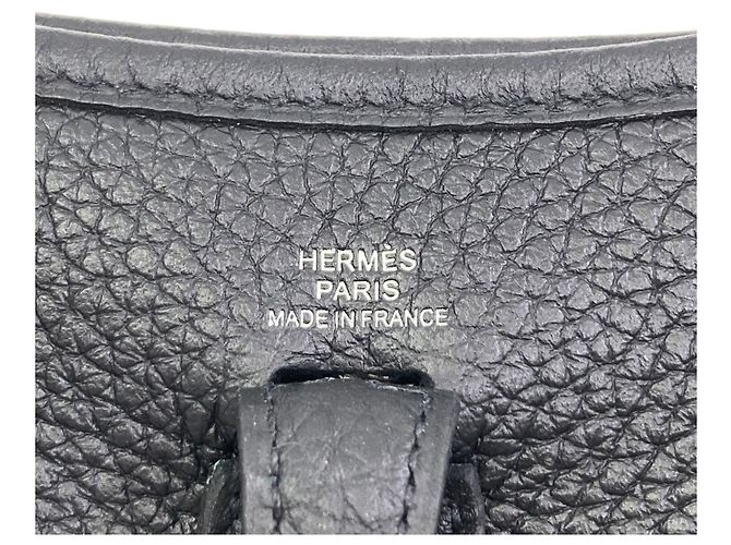 Hermès Borsa a tracolla Hermes Evelyne TPM Nero - vista 6