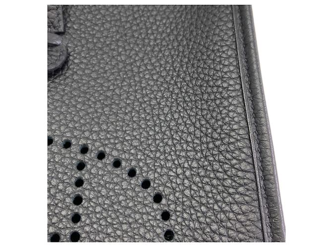 Hermès Borsa a tracolla Hermes Evelyne TPM Nero - vista 8