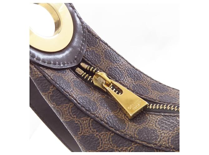 Céline Borsa a tracolla Celine Macadam Marrone scuro - vista 12
