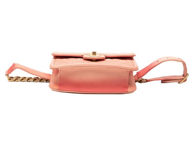 Marsupio Chanel Matelassé Rosa - vista 3