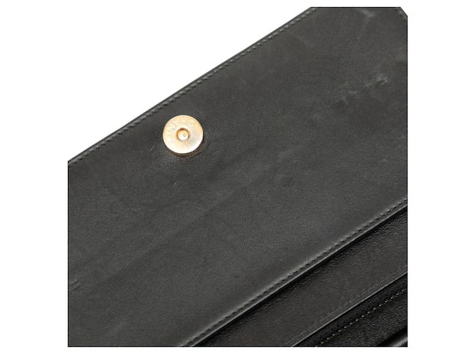 Chanel Boy Chain Wallet aus Lammleder Schwarz - Ansicht 6