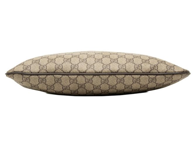 Borsa a Tracolla Gucci GG Supreme Marrone - vista 3