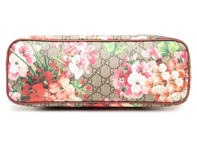Borsa a tracolla Gucci GG Blooms Beige Pink - vista 3