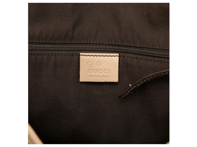 Borsa tote Gucci Horsebit Abbey Beige - vista 5