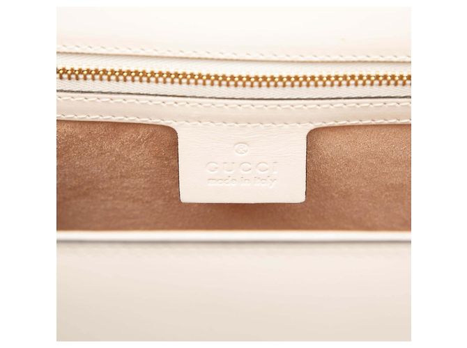 Borsa a mano Gucci Sherry Line Sylvie Bianco - vista 5