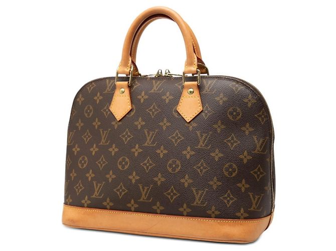 Borsa Louis Vuitton Monogram Alma Marrone - vista 2