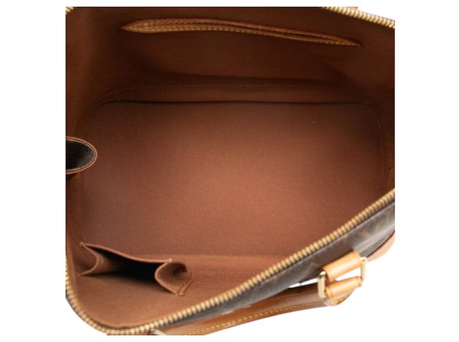 Borsa Louis Vuitton Monogram Alma Marrone - vista 4