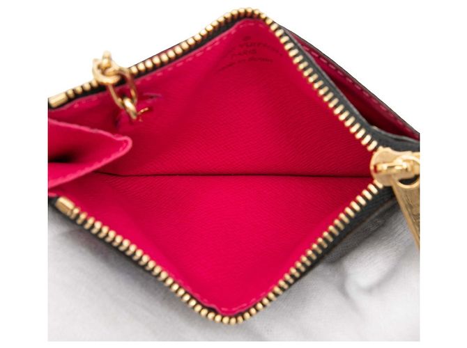 Louis Vuitton Monogram Multicolor Scheckhefthalter Schwarz - Ansicht 4