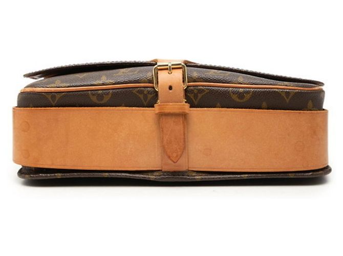 Borsa a tracolla Louis Vuitton Monogram Cartouchiere GM Marrone - vista 3
