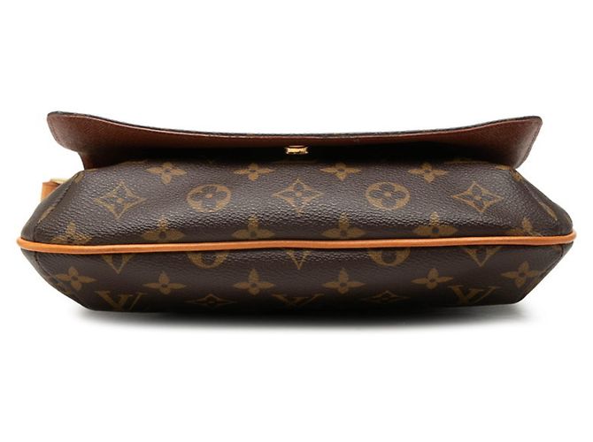Borsa a tracolla Louis Vuitton Monogram Musette Tango Marrone - vista 3