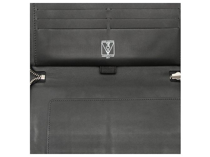 Louis Vuitton Damier Cobalt Zippy Organizer Long Wallet Black Multiple colors - view 4