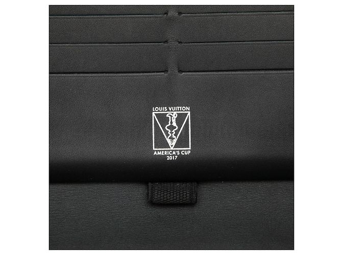 Louis Vuitton Damier Cobalt Zippy Organizer Long Wallet Black Multiple colors - view 5