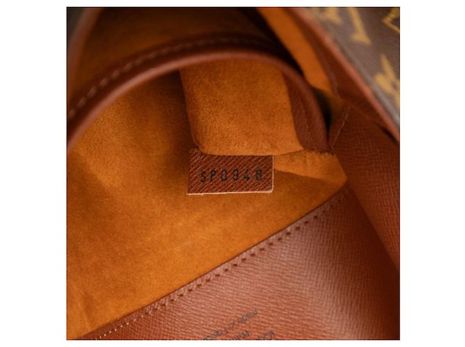 Borsa a tracolla Louis Vuitton Monogram Musette Tango Marrone - vista 7