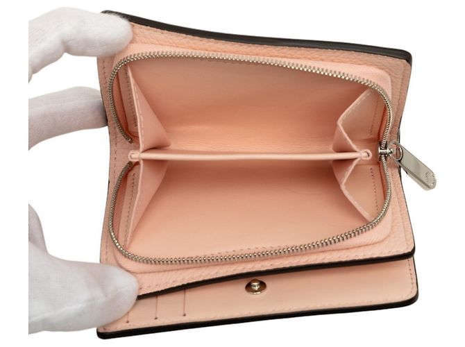 Louis Vuitton Monogram Mahina Portefeuille Claire Compact Wallet Rosa - vista 5