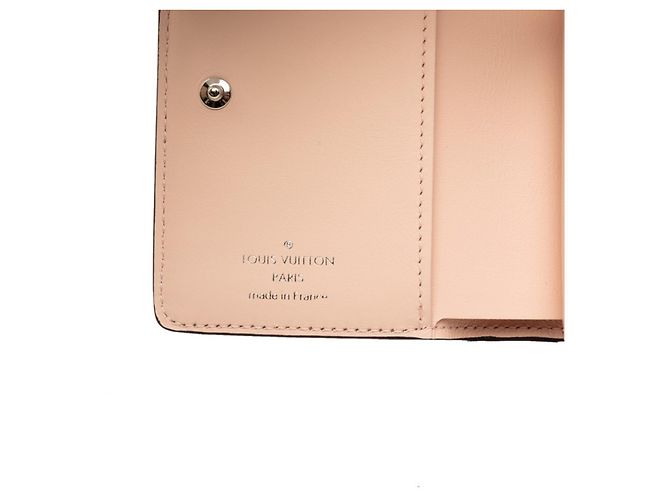 Louis Vuitton Monogram Mahina Portefeuille Claire Compact Wallet Rosa - vista 6