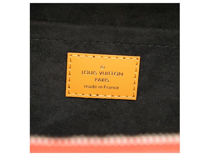 Borsa a mano Louis Vuitton Epi Valisette BB Nero Rosso - vista 5