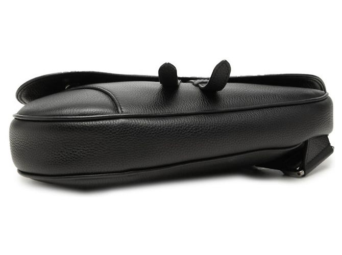 Borsa a tracolla Saddle Christian Dior Nero - vista 3
