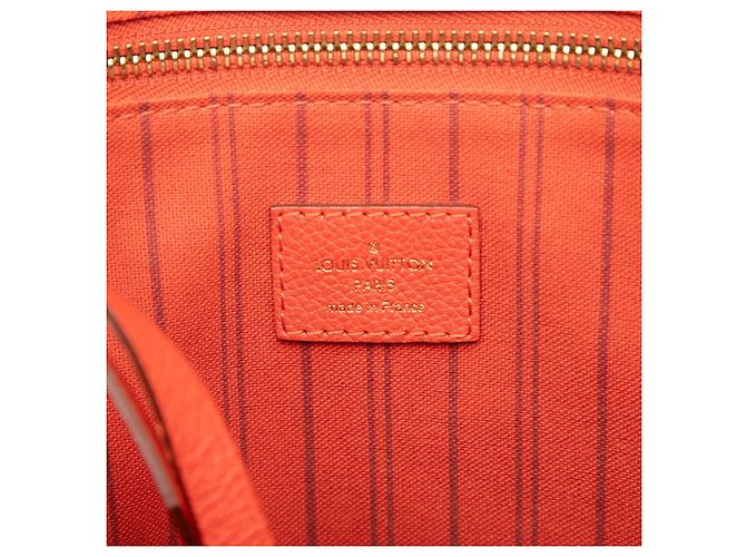 Borsa Tote Louis Vuitton Monogram Empreinte Citadine PM Arancione - vista 5