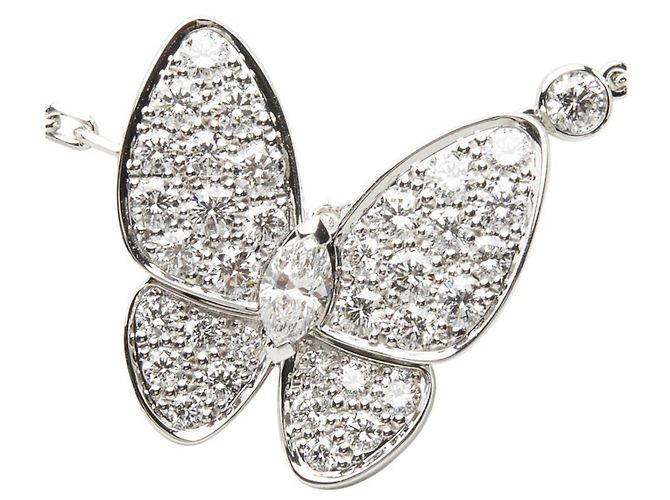 Colar com pingente Papillon Van Cleef & Arpels - vista 2