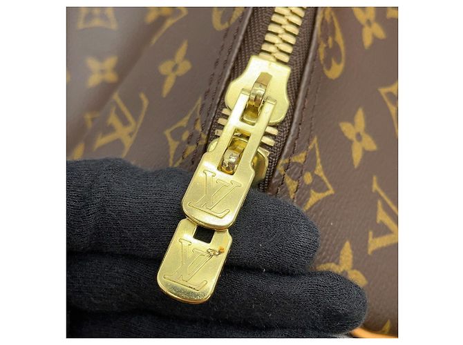 Louis Vuitton Monogram Keepall Bandoulière 45 Braun - Ansicht 12
