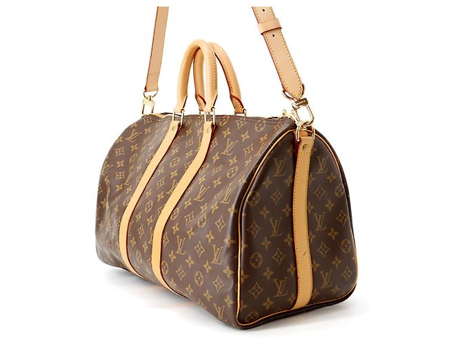 Louis Vuitton Monogram Keepall Bandoulière 45 Braun - Ansicht 2