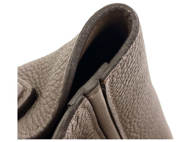 Hermès Borsa Hermes Etain in pelle Togo Grigio - vista 11
