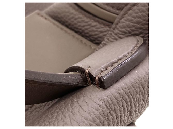 Hermès Borsa Hermes Etain in pelle Togo Grigio - vista 14