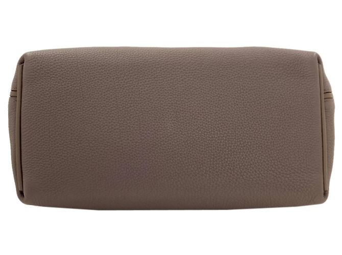 Hermès Borsa Hermes Etain in pelle Togo Grigio - vista 4