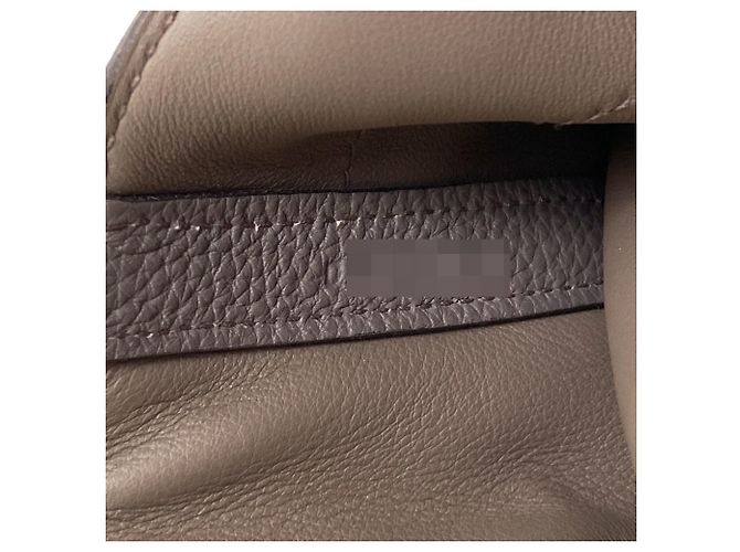 Hermès Borsa Hermes Etain in pelle Togo Grigio - vista 7