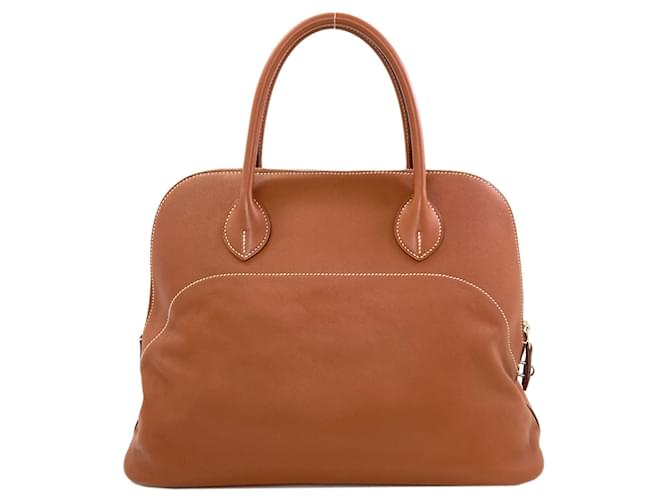 Hermès Borsa Hermes Bolide Relax 35 Marrone - vista 2