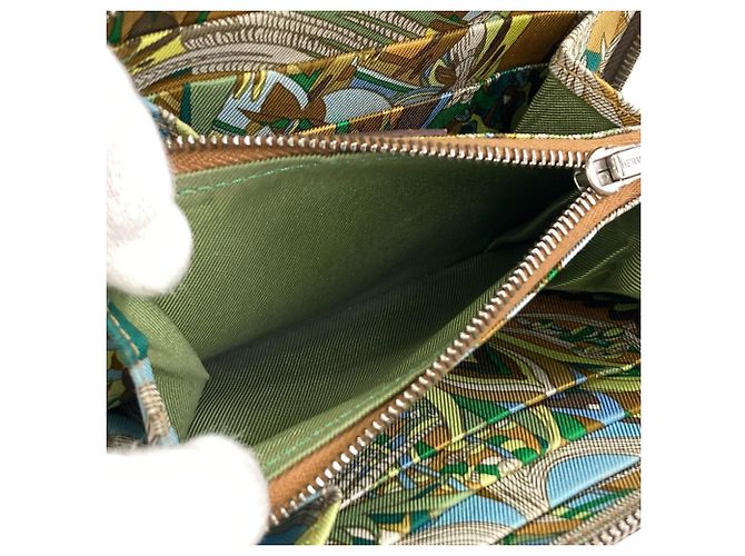 Hermès Hermes Etoupe Gray Bi-fold Geldbörse Taupe - Ansicht 5