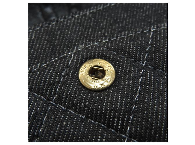 Borsa a tracolla Chanel Matelassé Double Flap Nero - vista 11