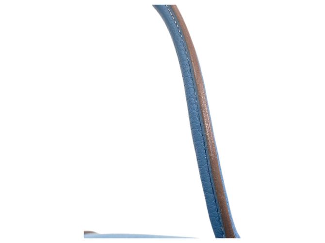 Hermès Hermes Garden Party TPM Handtasche Blau - Ansicht 13