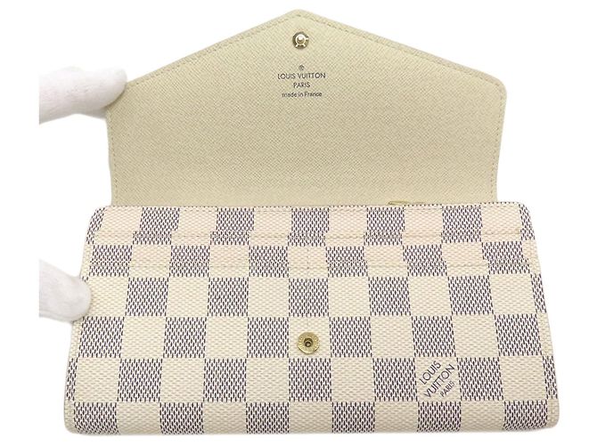 Louis Vuitton Damier Azur Langbeutel - Ansicht 4