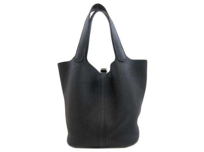 Hermès Hermes Picotin Lock MM Handtasche Schwarz - Ansicht 2