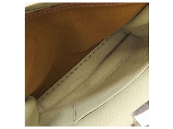 Borsa 2-Way Fendi Peekaboo Mini Selleria Marrone - vista 6