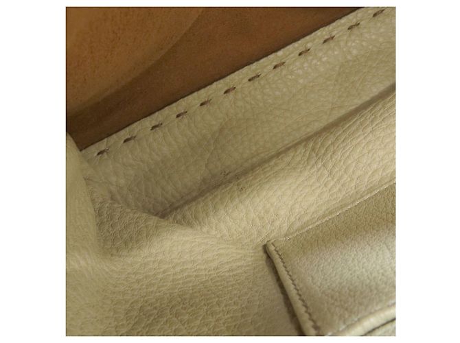 Borsa 2-Way Fendi Peekaboo Mini Selleria Marrone - vista 9