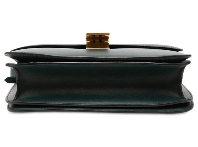 Céline Celine Classic Box Medium Crossbody Shoulder Bag Verde - vista 3