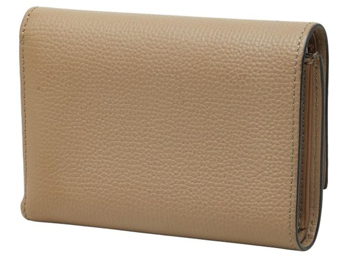 Loewe Anagram Vertical Small Tri-fold Geldbörse Beige - Ansicht 2