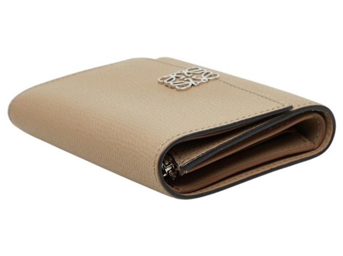 Loewe Anagram Vertical Small Tri-fold Geldbörse Beige - Ansicht 5