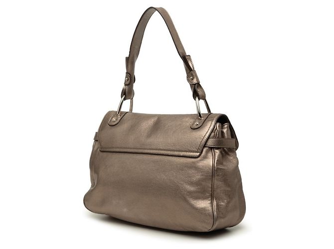 Borsa Salvatore Ferragamo Gancini D'oro - vista 2