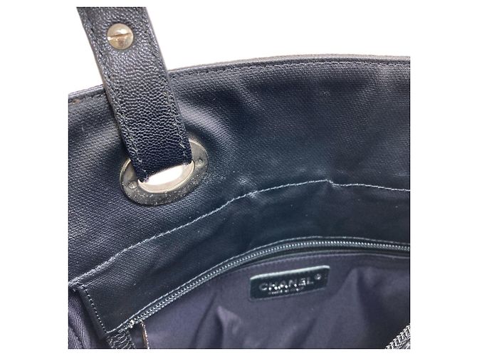 Borsa Chanel Paris Biarritz PM Nero - vista 10